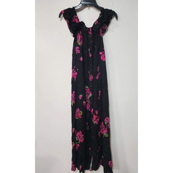 Free People She's A Dream Midi Dress Size S - Picture 2 of 5